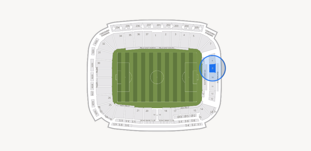 America First Field Seating Chart