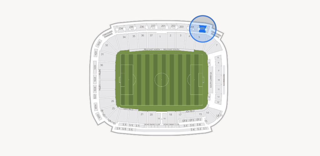America First Field Seating Chart
