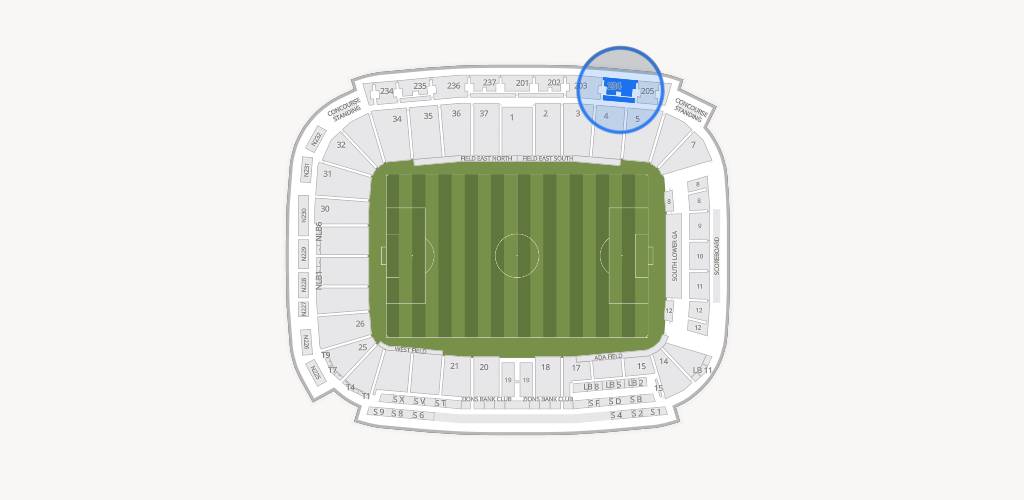 America First Field Seating Chart