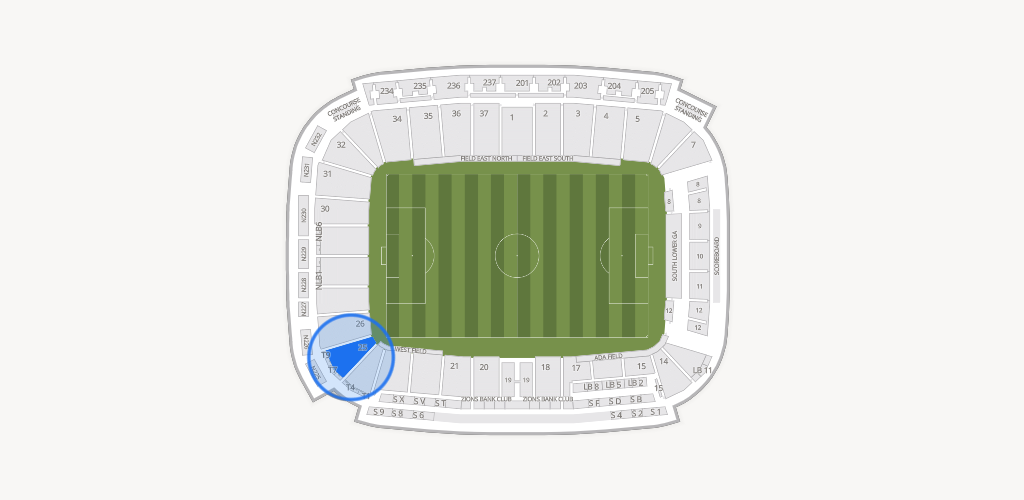 America First Field Seating Chart