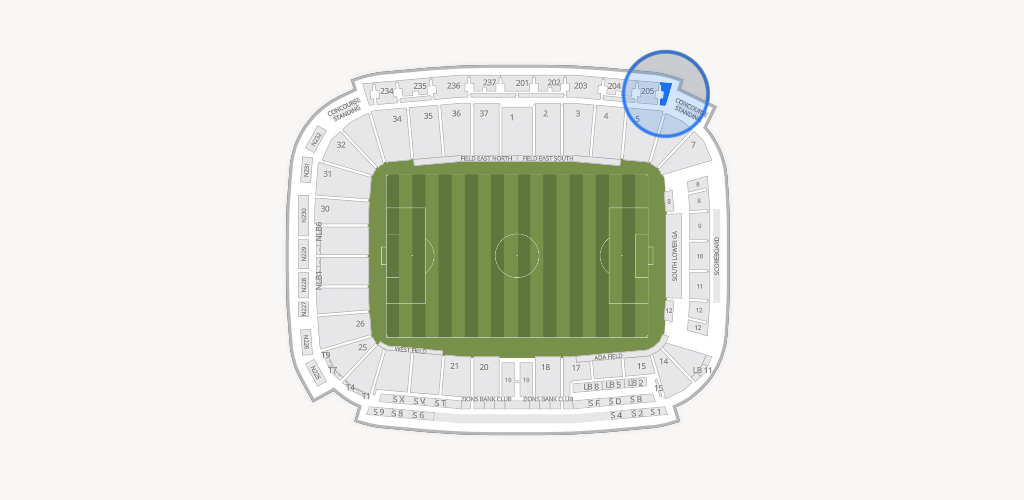 America First Field Seating Chart
