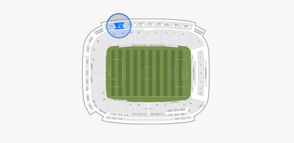 America First Field Seating Chart