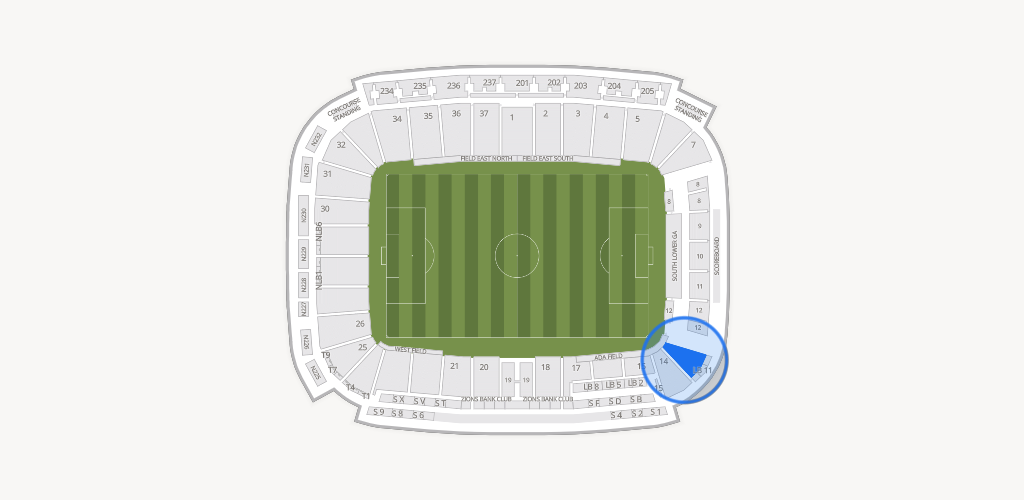 America First Field Seating Chart