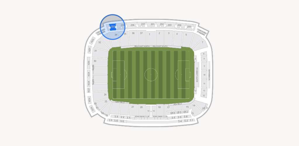 America First Field Seating Chart