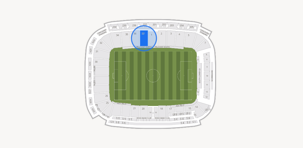 America First Field Seating Chart