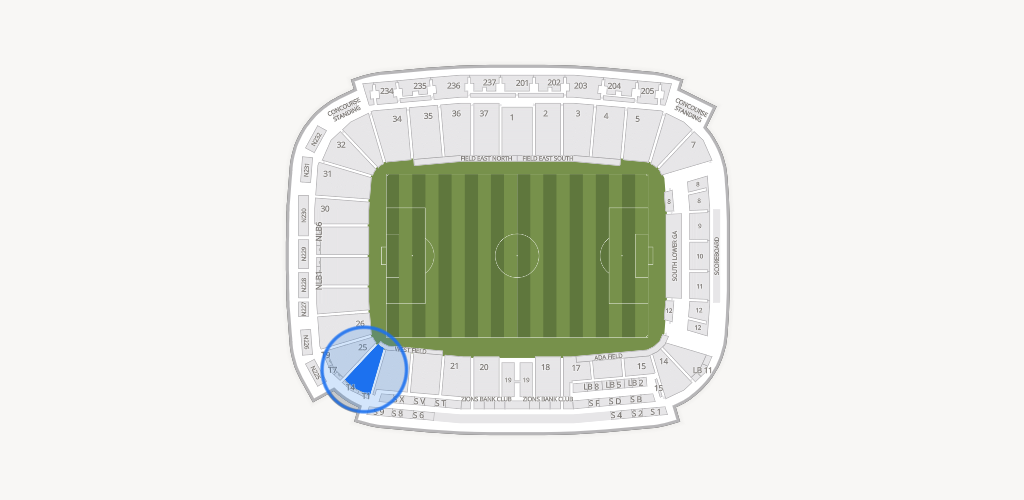 America First Field Seating Chart