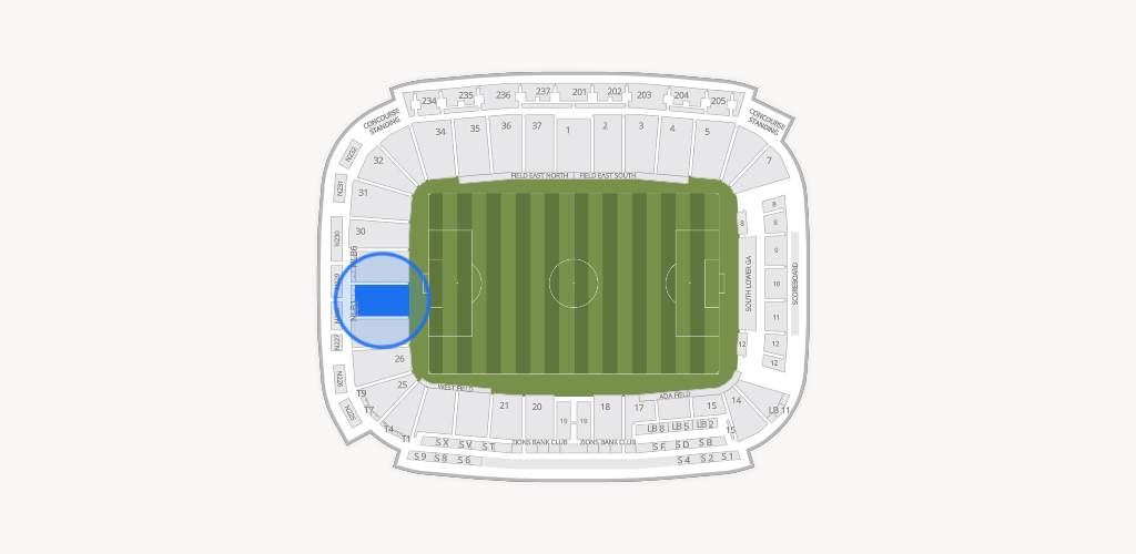 America First Field Seating Chart