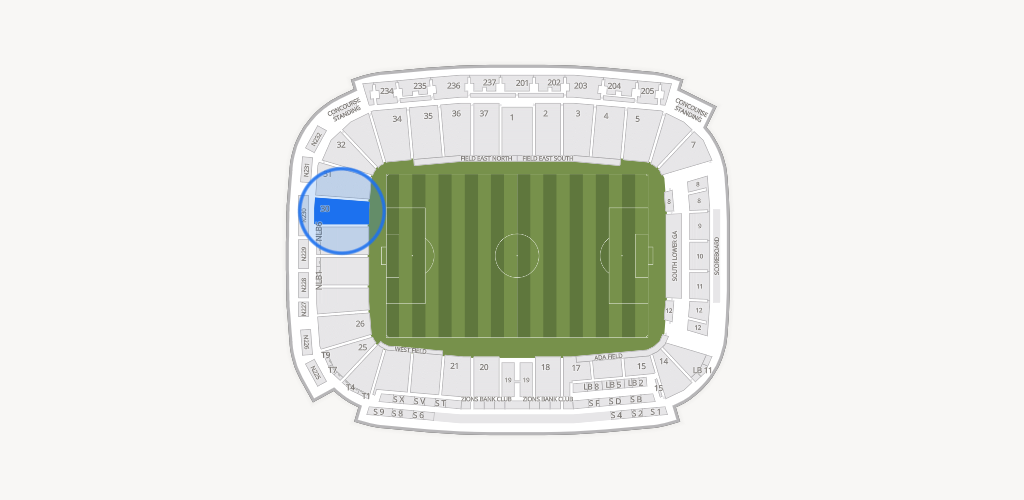 America First Field Seating Chart