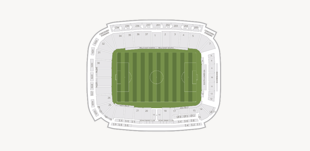 America First Field Seating Chart