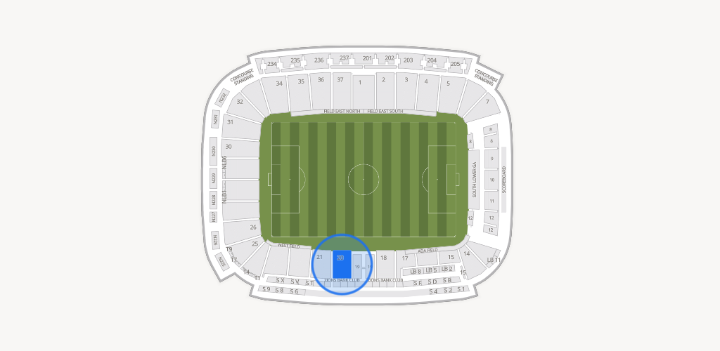 America First Field Seating Chart