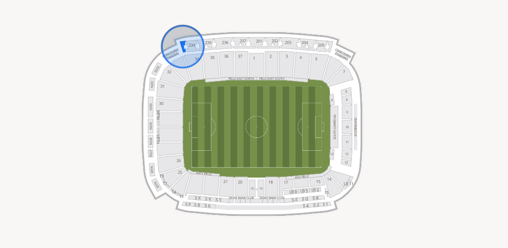 America First Field Seating Chart