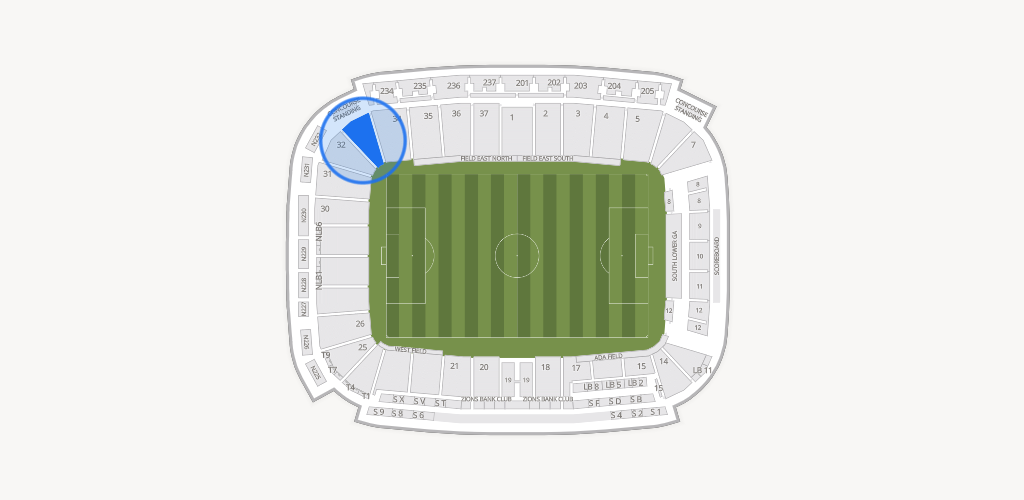 America First Field Seating Chart