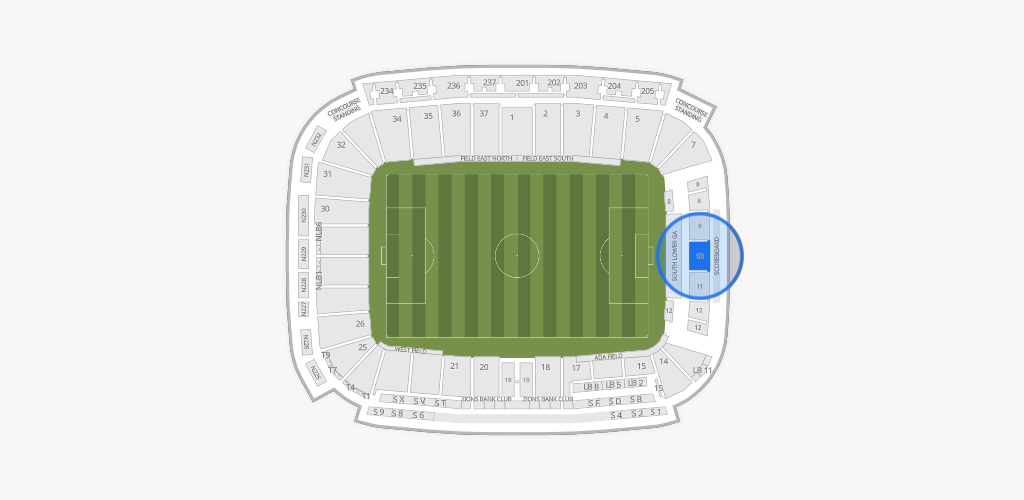 America First Field Seating Chart