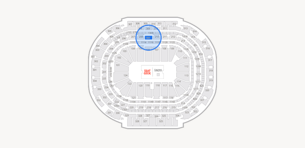 American Airlines Center Seating Chart