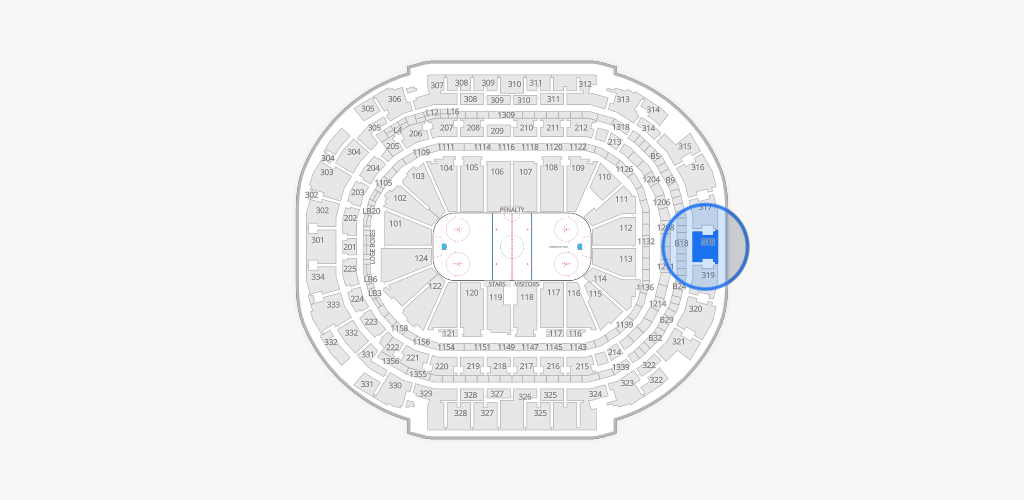 American Airlines Center Seating Chart