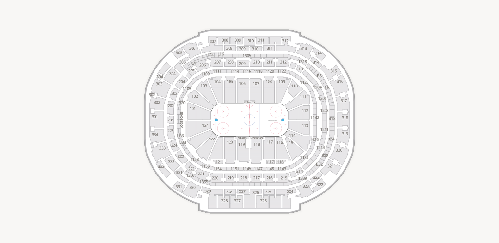 American Airlines Center Seating Chart