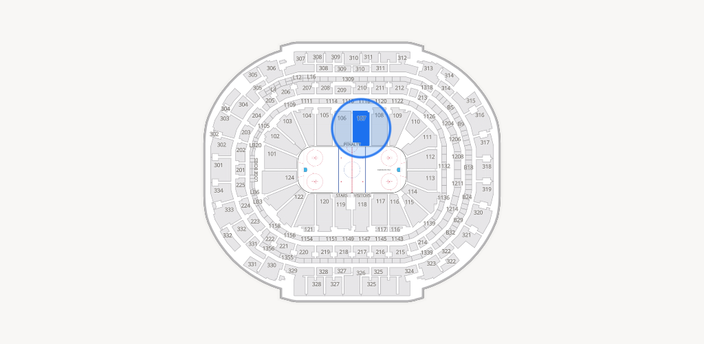American Airlines Center Seating Chart