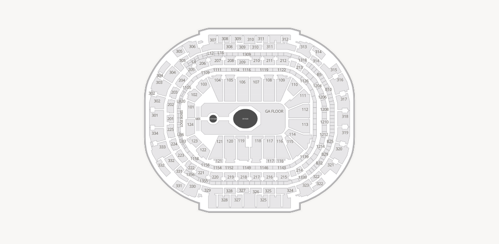 American Airlines Center Seating Chart