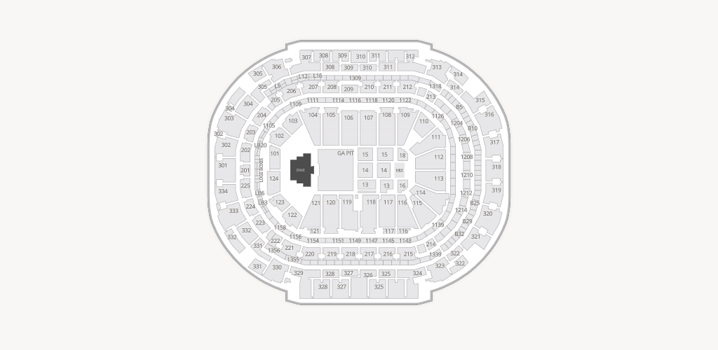 American Airlines Center Seating Chart