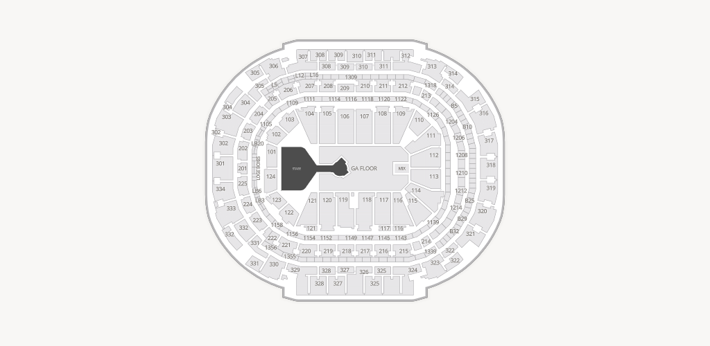 American Airlines Center Seating Chart