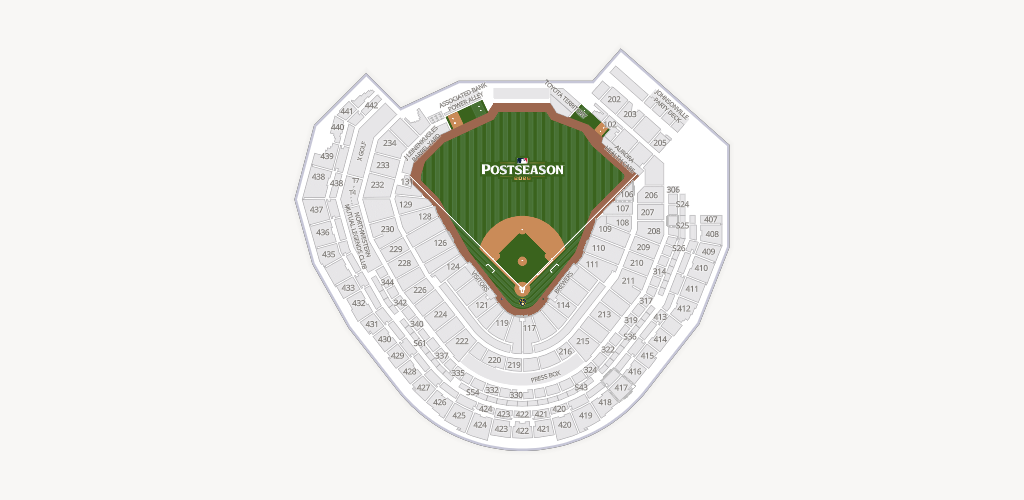 American Family Field Seating Chart