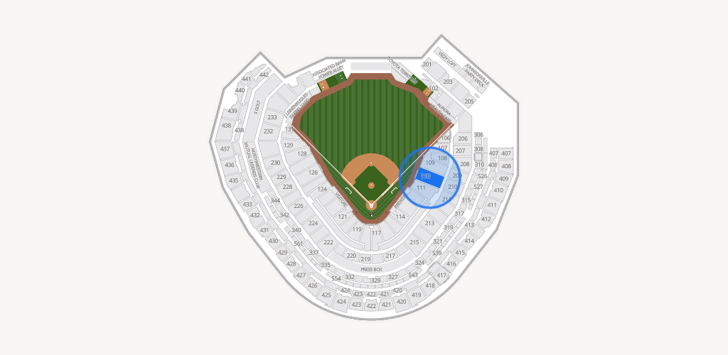 American Family Field Seating Chart