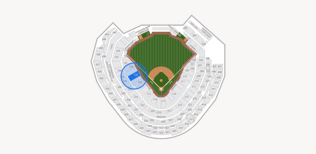 American Family Field Seating Chart