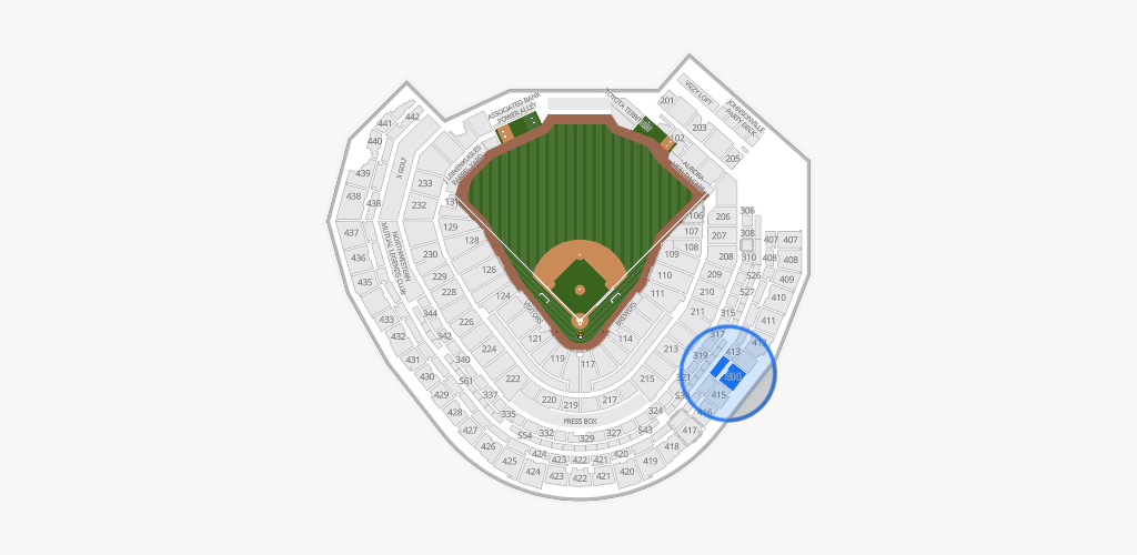 American Family Field Seating Chart