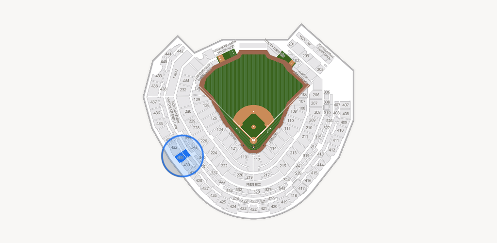 American Family Field Seating Chart