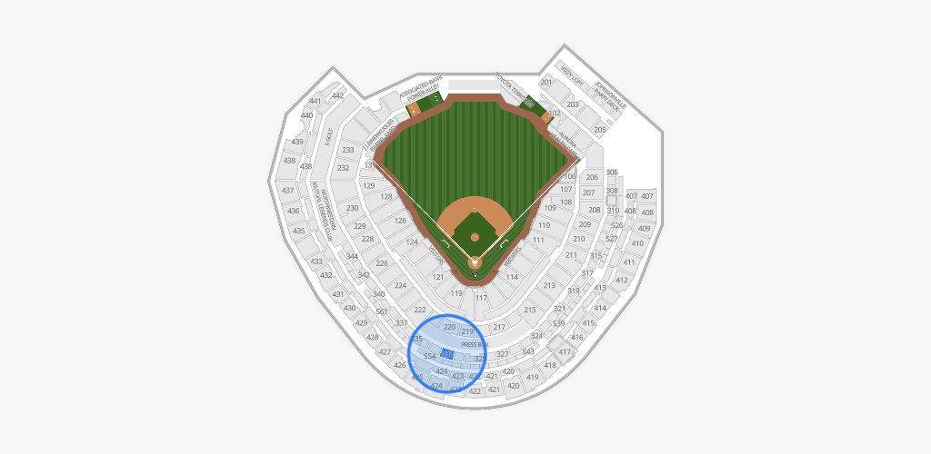 American Family Field Seating Chart