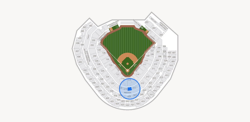 American Family Field Seating Chart