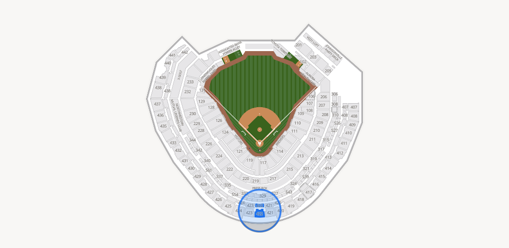 American Family Field Seating Chart