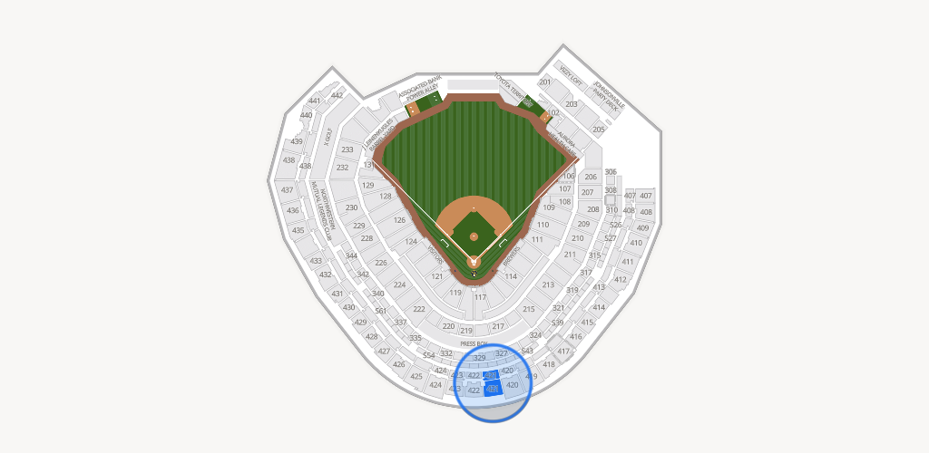 American Family Field Seating Chart
