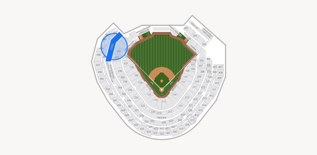 American Family Field Seating Chart