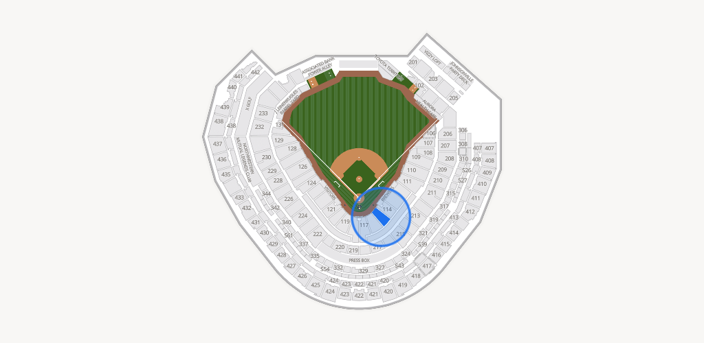 American Family Field Seating Chart