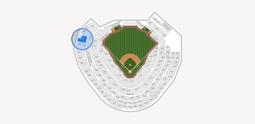 American Family Field Seating Chart