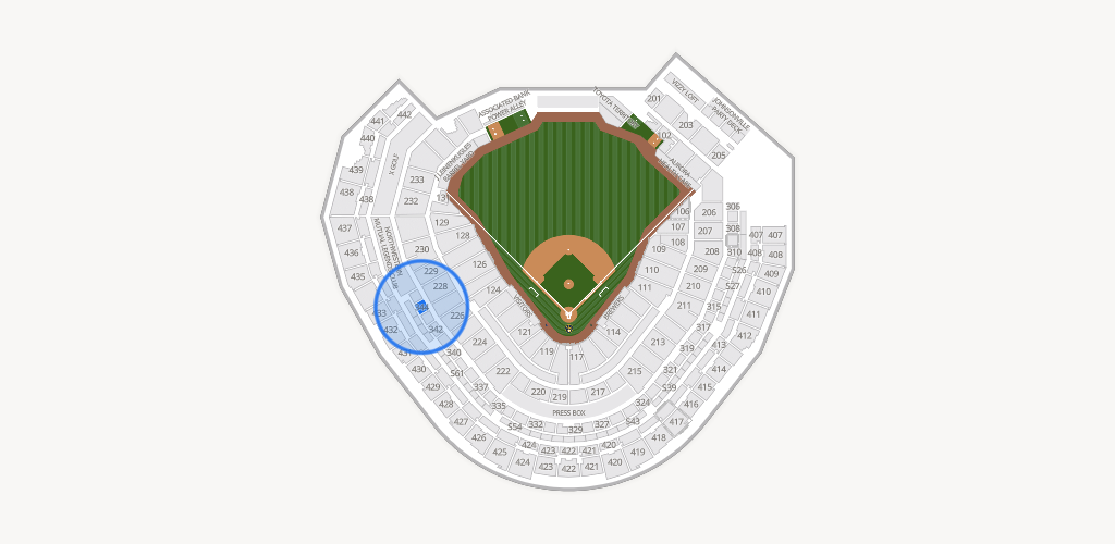 American Family Field Seating Chart