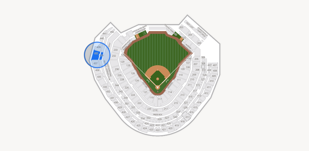 American Family Field Seating Chart