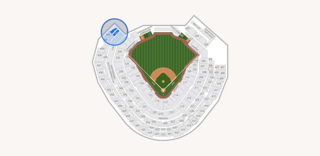 American Family Field Seating Chart