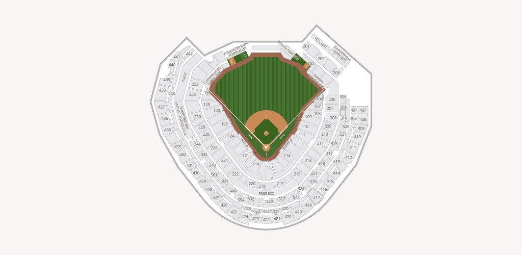 American Family Field Seating Chart