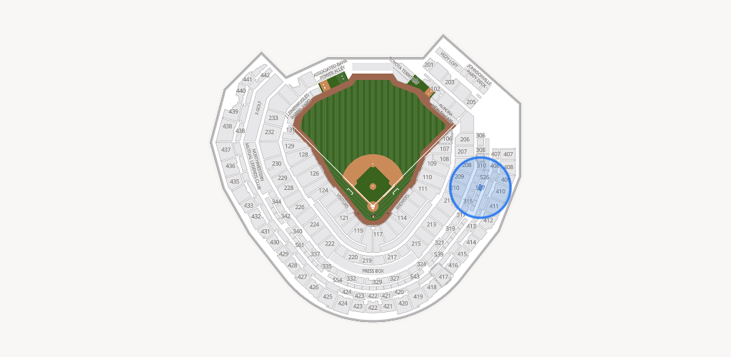American Family Field Seating Chart