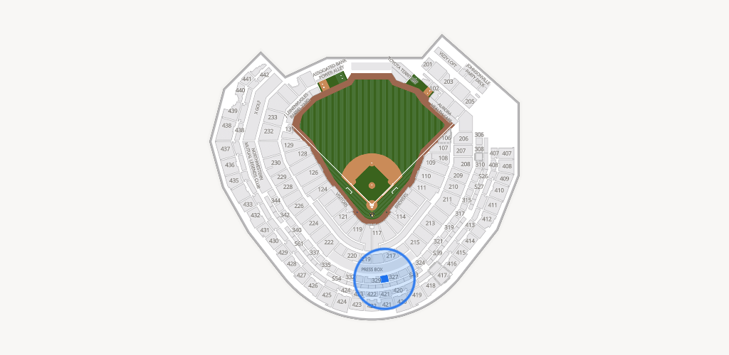 American Family Field Seating Chart