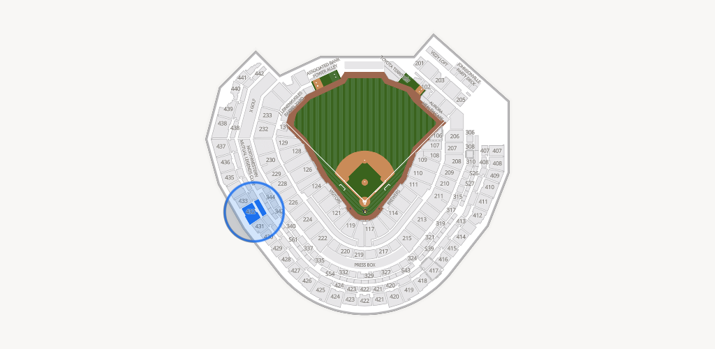 American Family Field Seating Chart