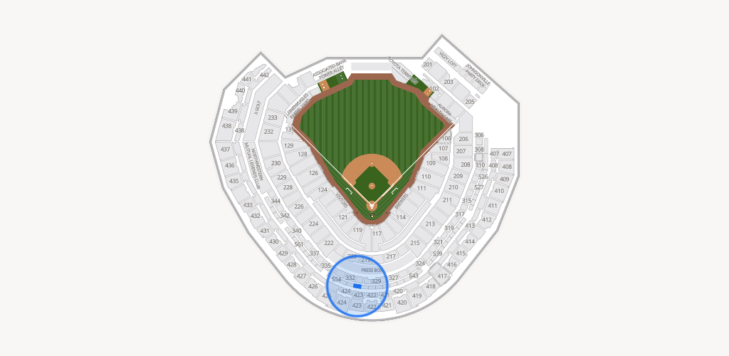 American Family Field Seating Chart