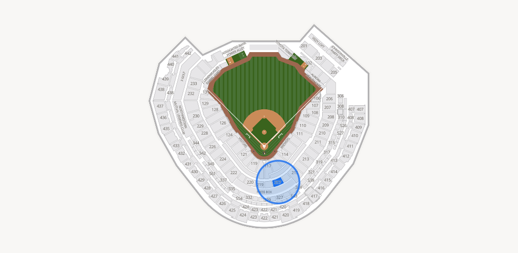 American Family Field Seating Chart