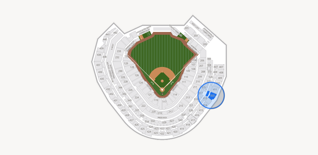 American Family Field Seating Chart