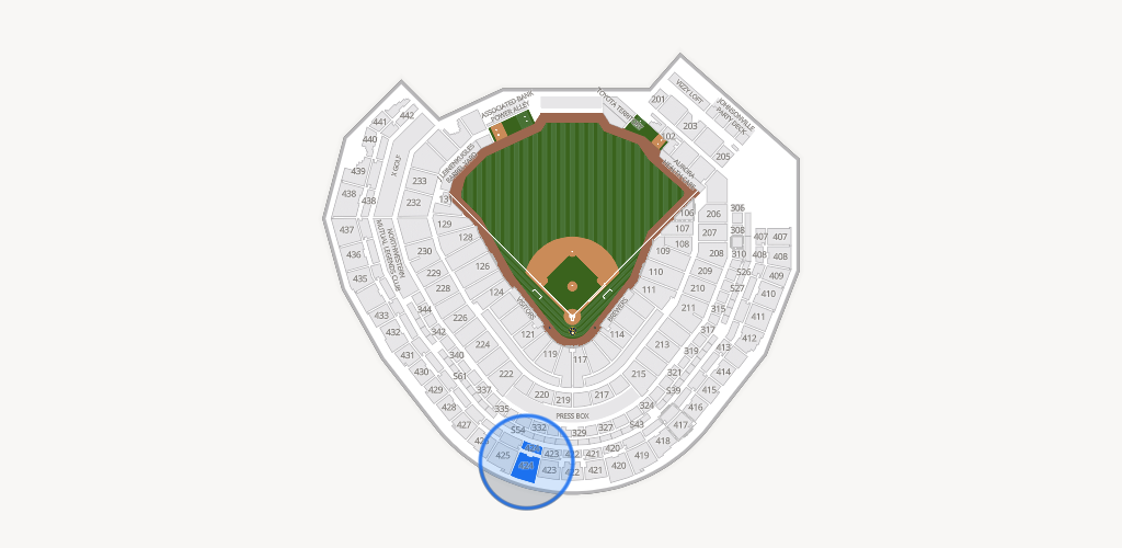American Family Field Seating Chart