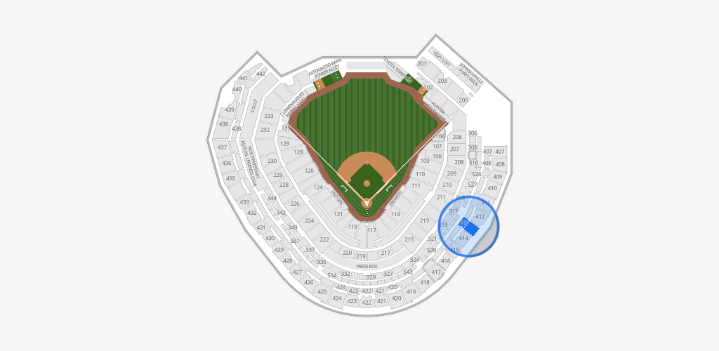 American Family Field Seating Chart