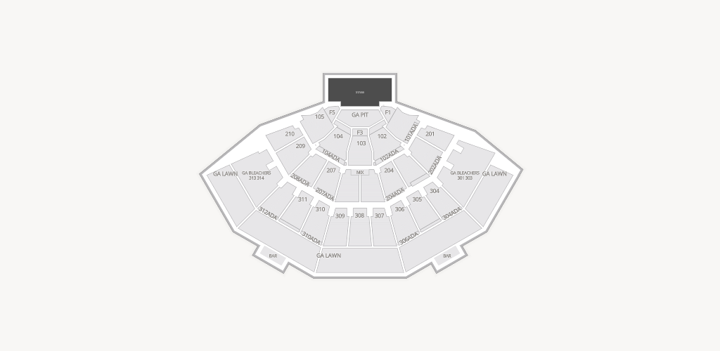 American Family Insurance Amphitheater - Summerfest Grounds Seating Chart