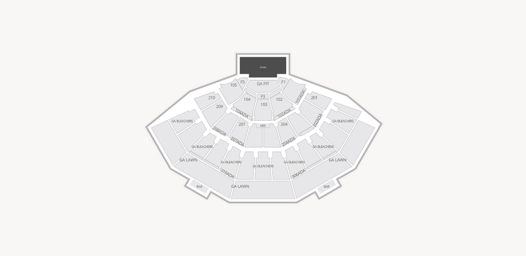 American Family Insurance Amphitheater - Summerfest Grounds Seating Chart